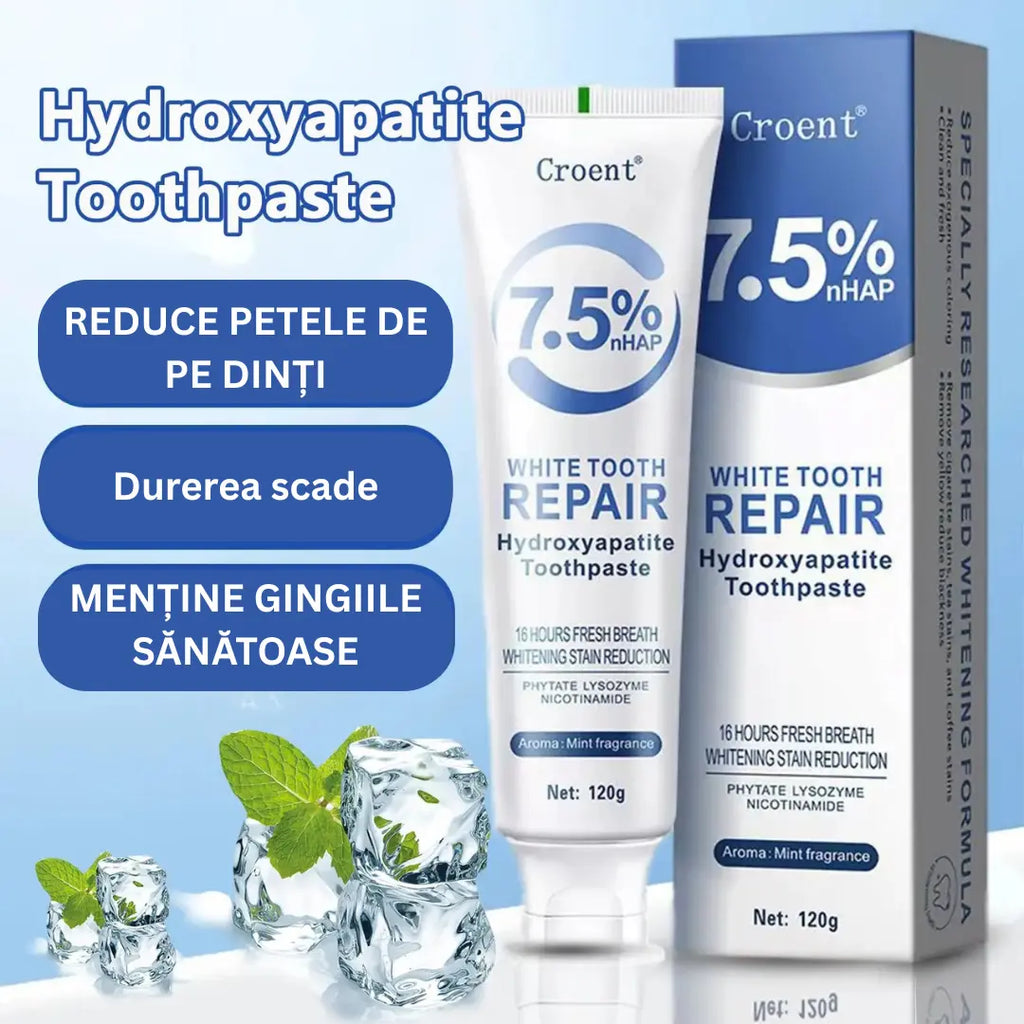 Hydroxyapatite toothpaste